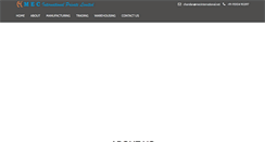Desktop Screenshot of mecinternational.net